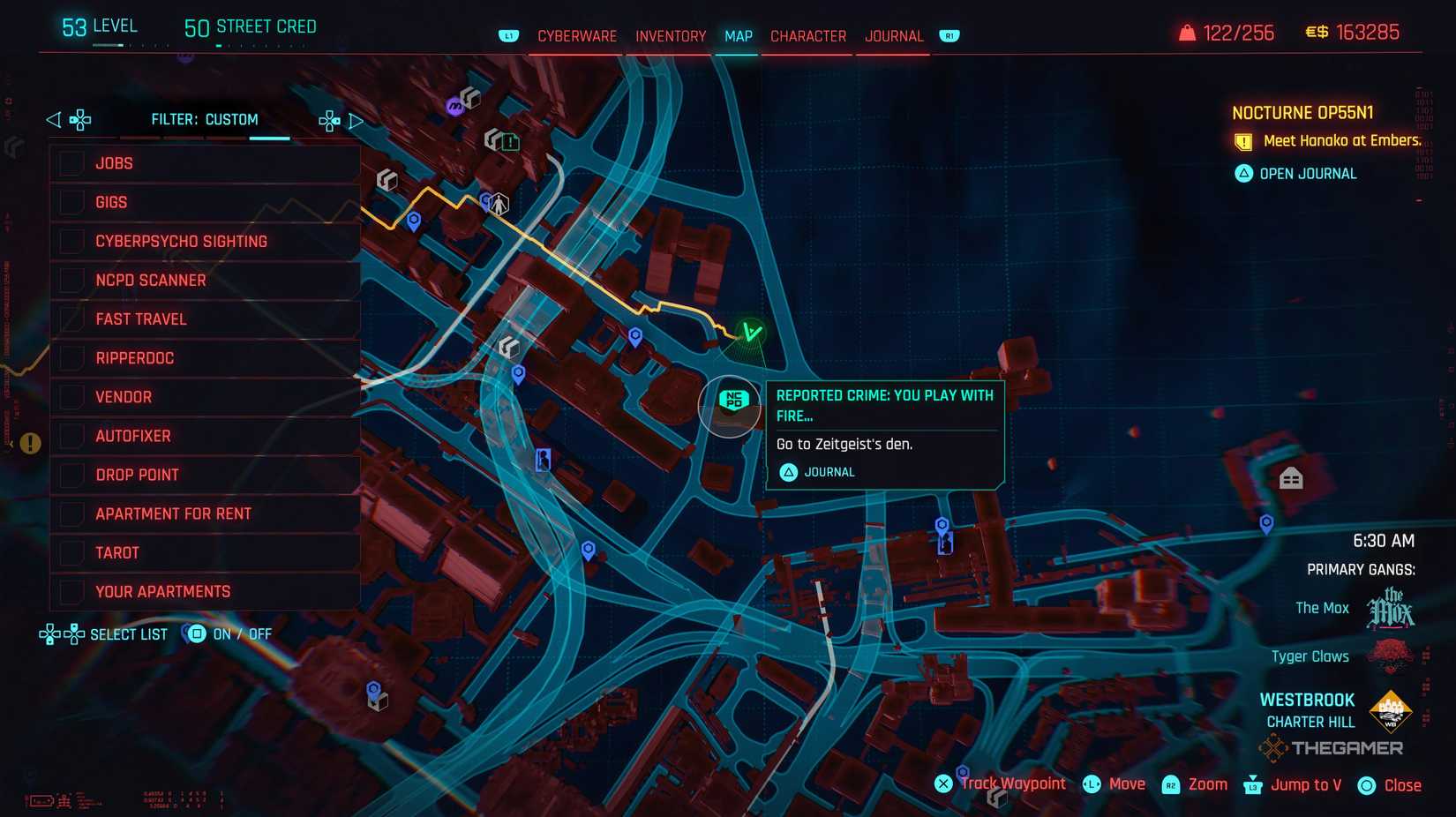 Map location of You Play With Fire in Westbrook