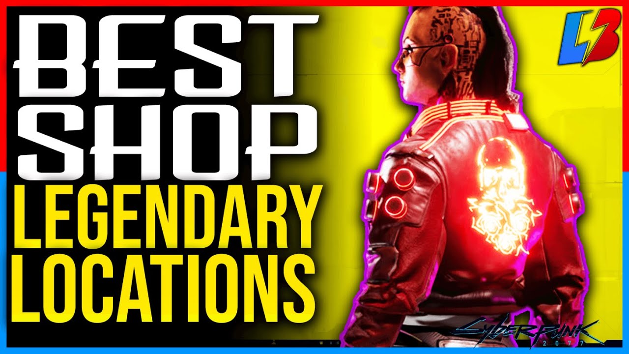 Legendary clothing locations in Night City
