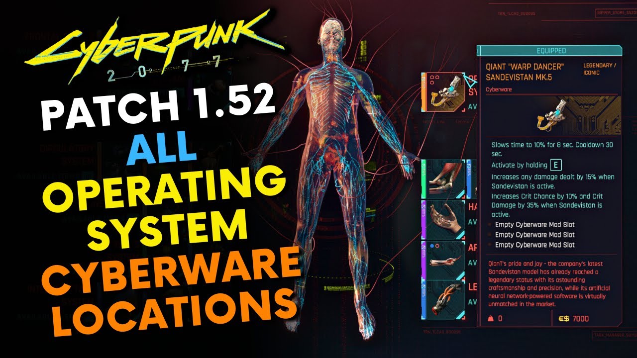 Cyberpunk 2077 legendary cyberdeck locations guide