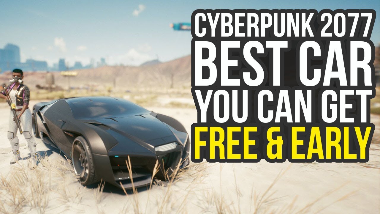 Free Rayfield Caliburn location in Cyberpunk 2077