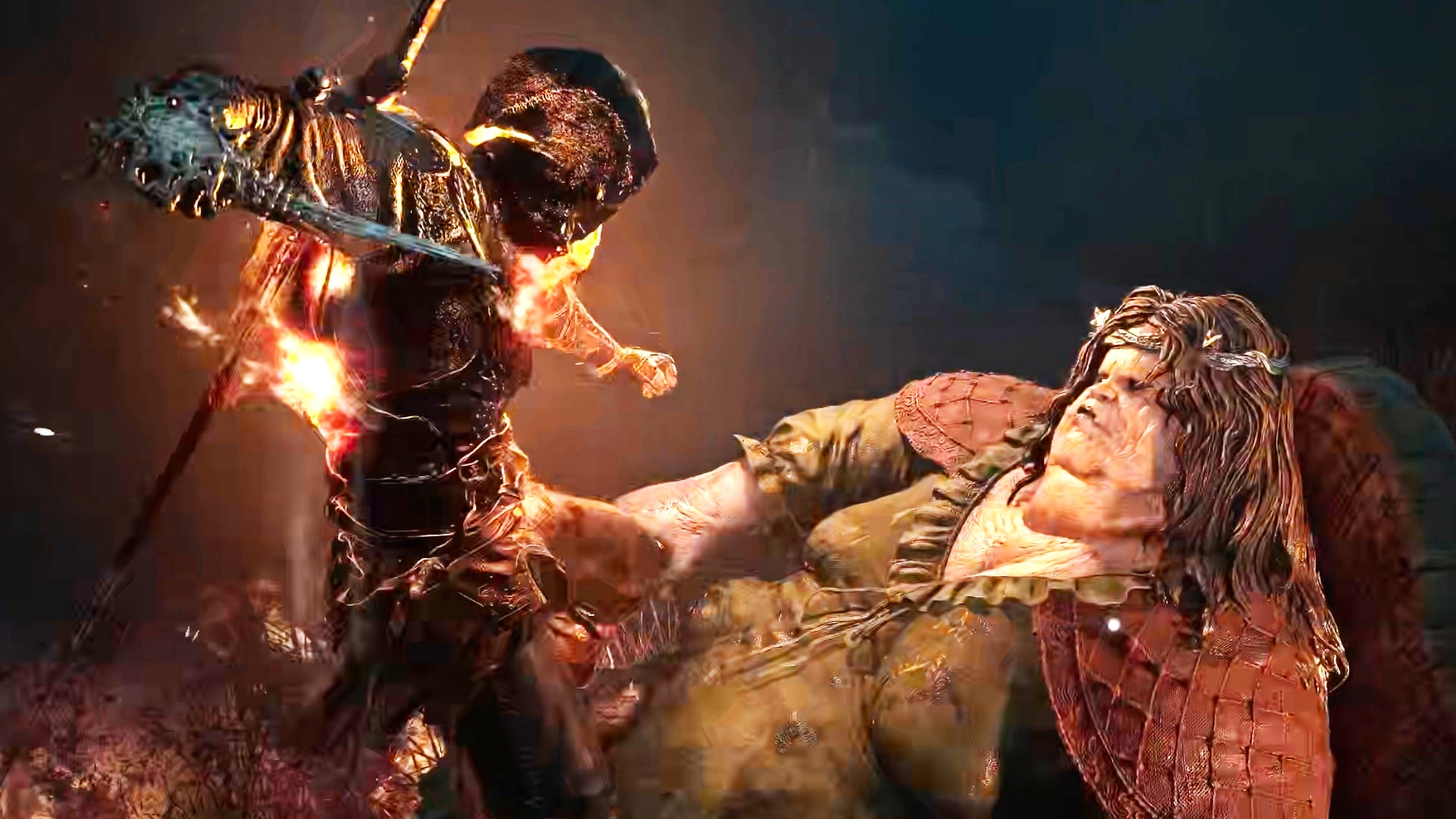Comparison of Tiel shell versus Magdalena boss in Mortal Shell 2