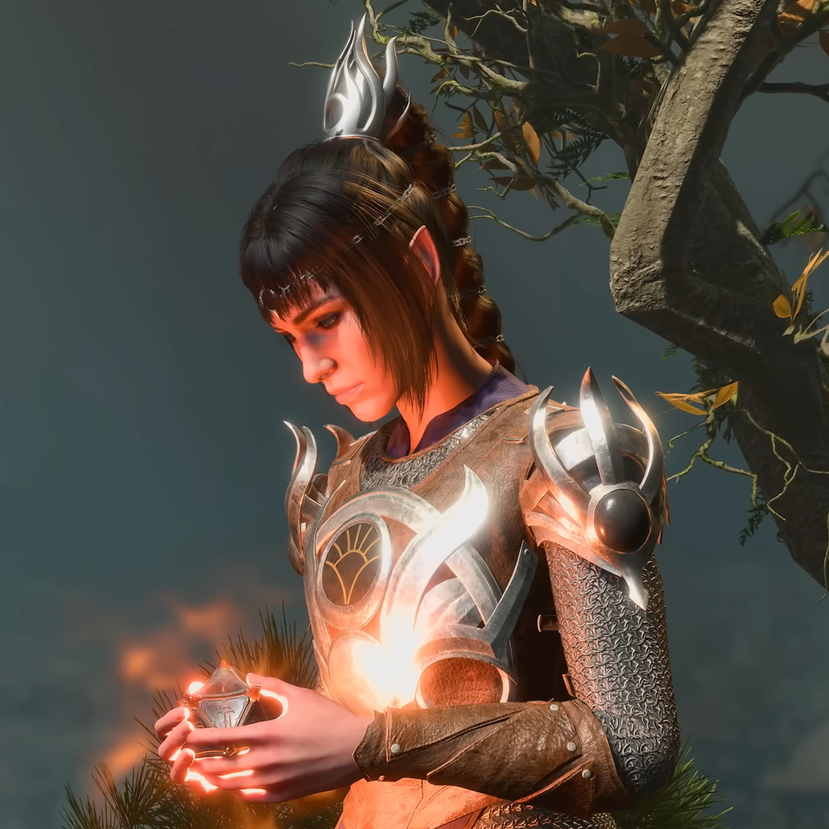 Shadowheart as a Cleric in Baldur's Gate 3