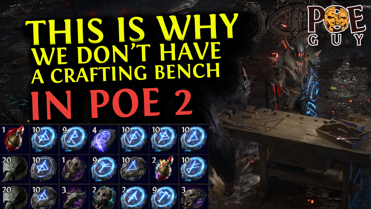 Crafting bench equivalent in Path of Exile 2 using socketable items
