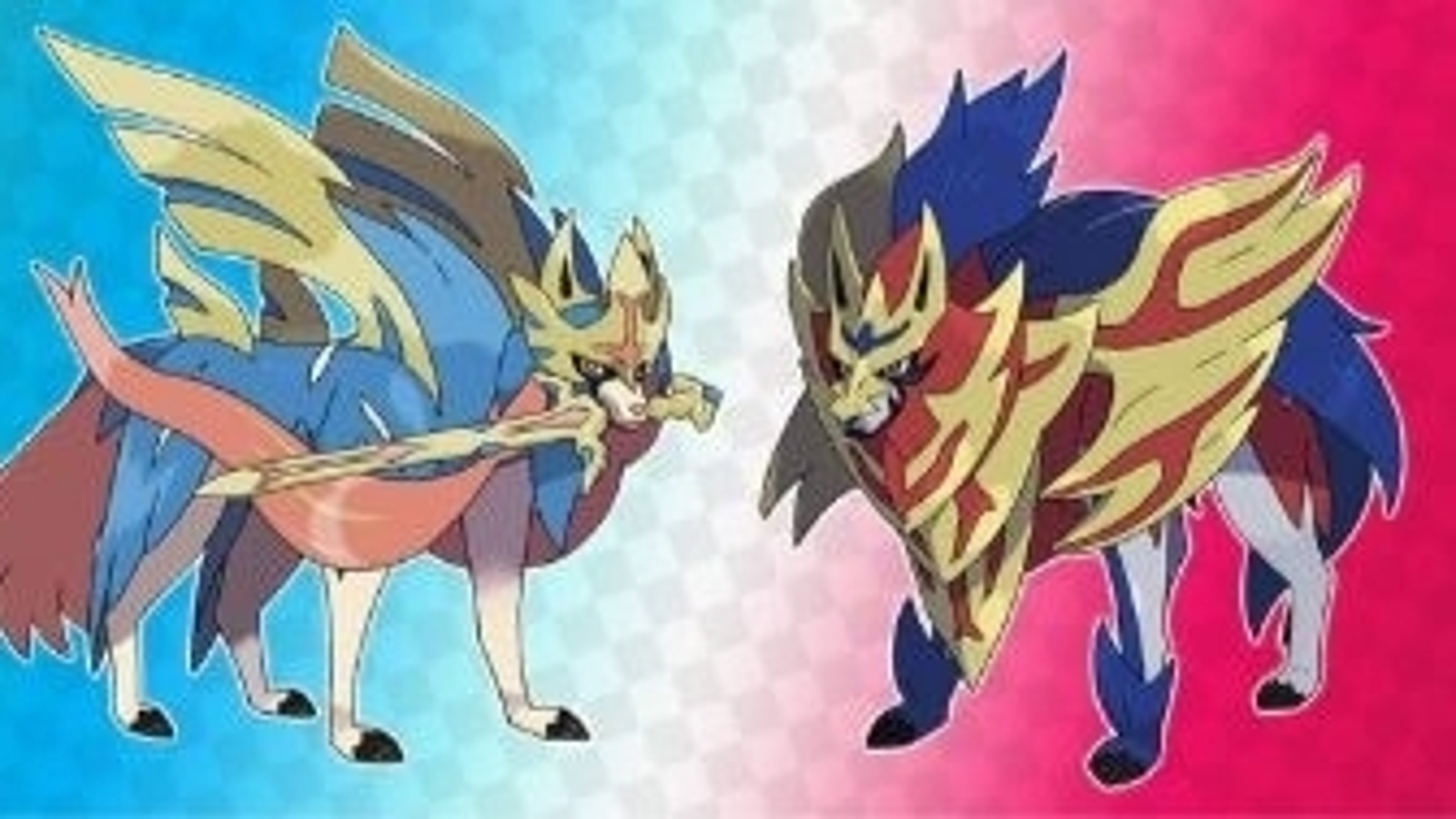 Zacian, Zamazenta, and Eternatus in Galar