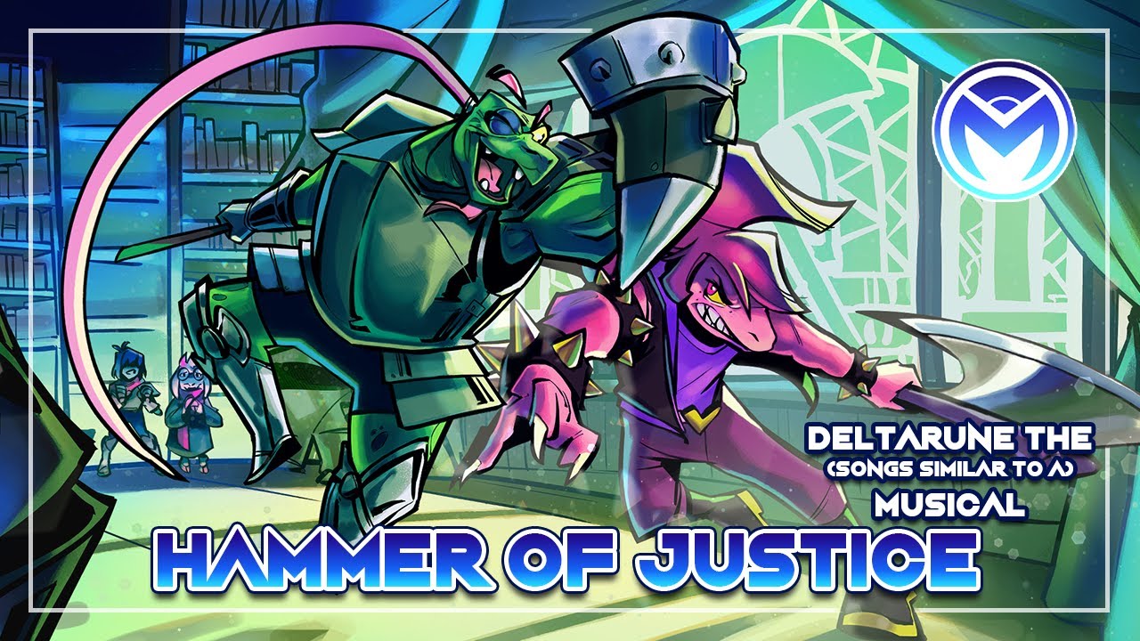 Susie facing the Hammer of Justice in a Dark World arena