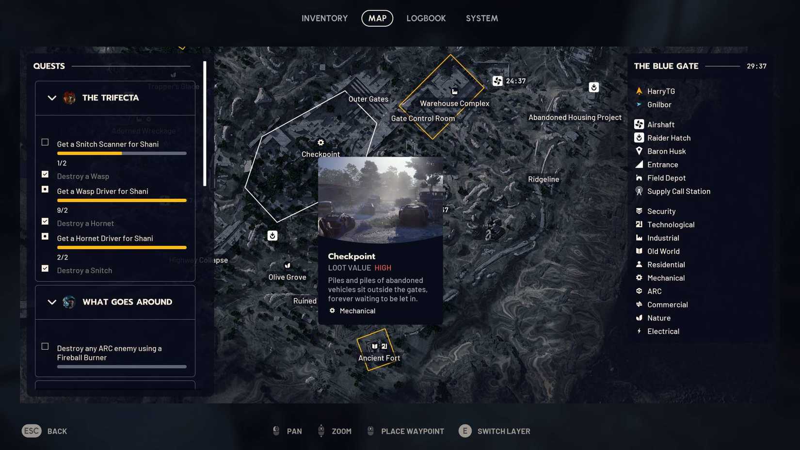 Mechanical Components in ARC Raiders inventory screen