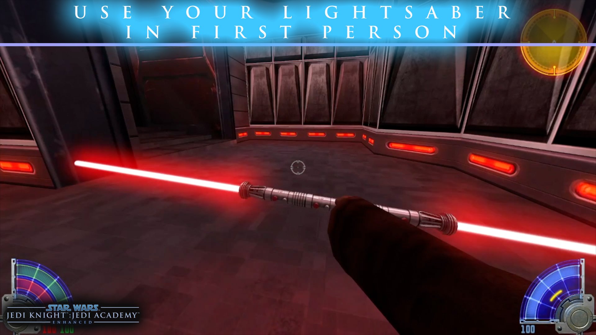 Jedi Academy Enhanced first person view with modern lighting