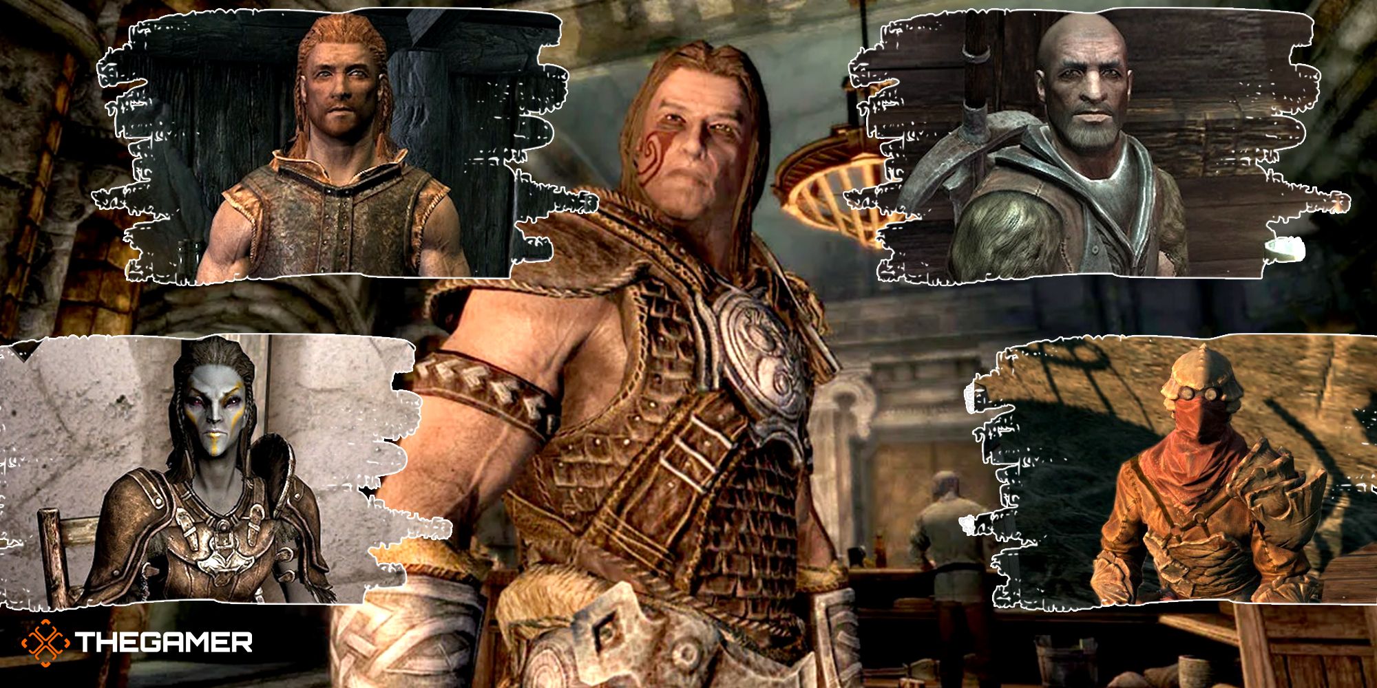Map of hireling locations in Skyrim