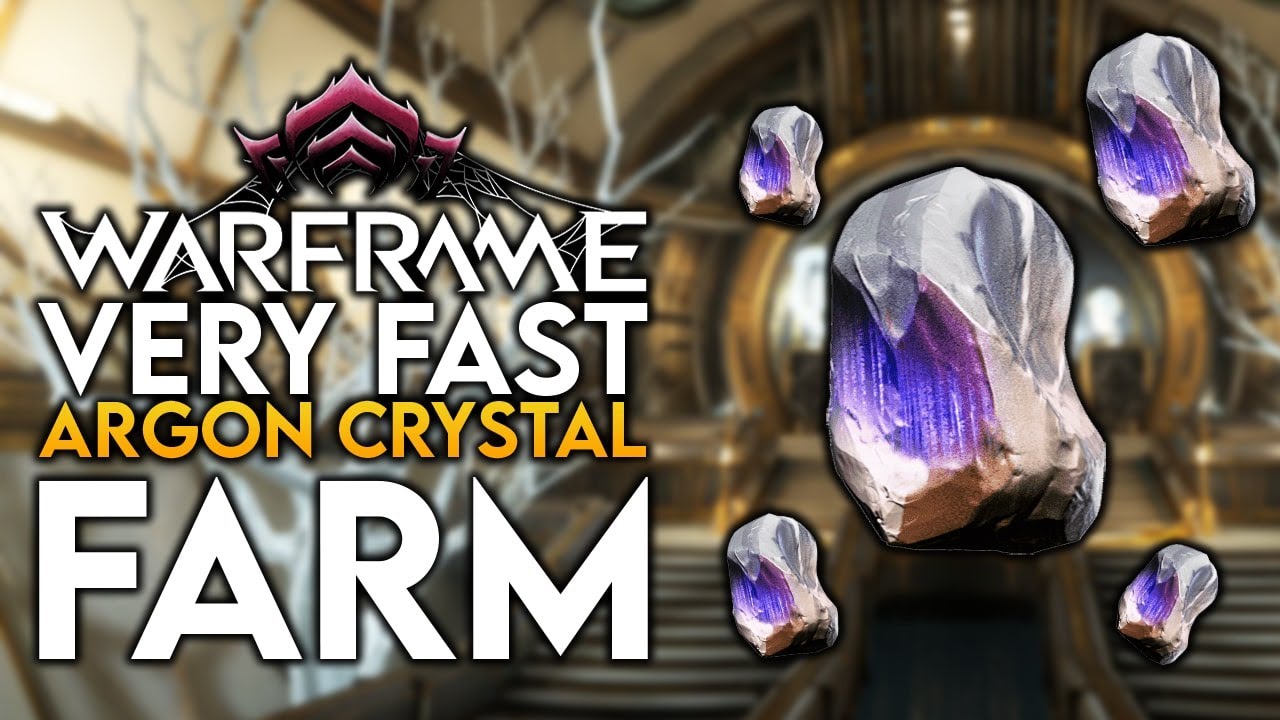 Warframe Argon Crystal farming in the Void