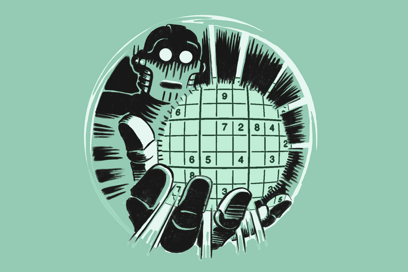 Scientific American Sudoku game interface showing difficulty levels