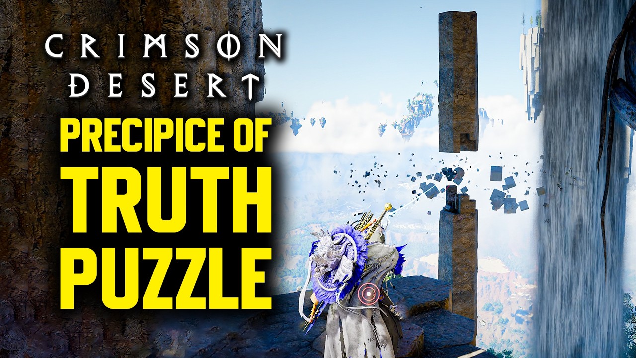 Crimson Desert Precipice of Truth Abyss portal entrance