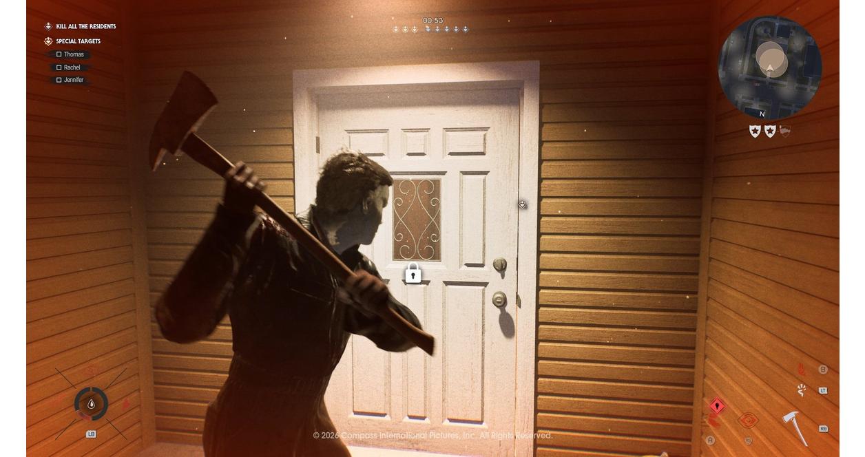 Michael Myers in Haddonfield from Halloween The Game