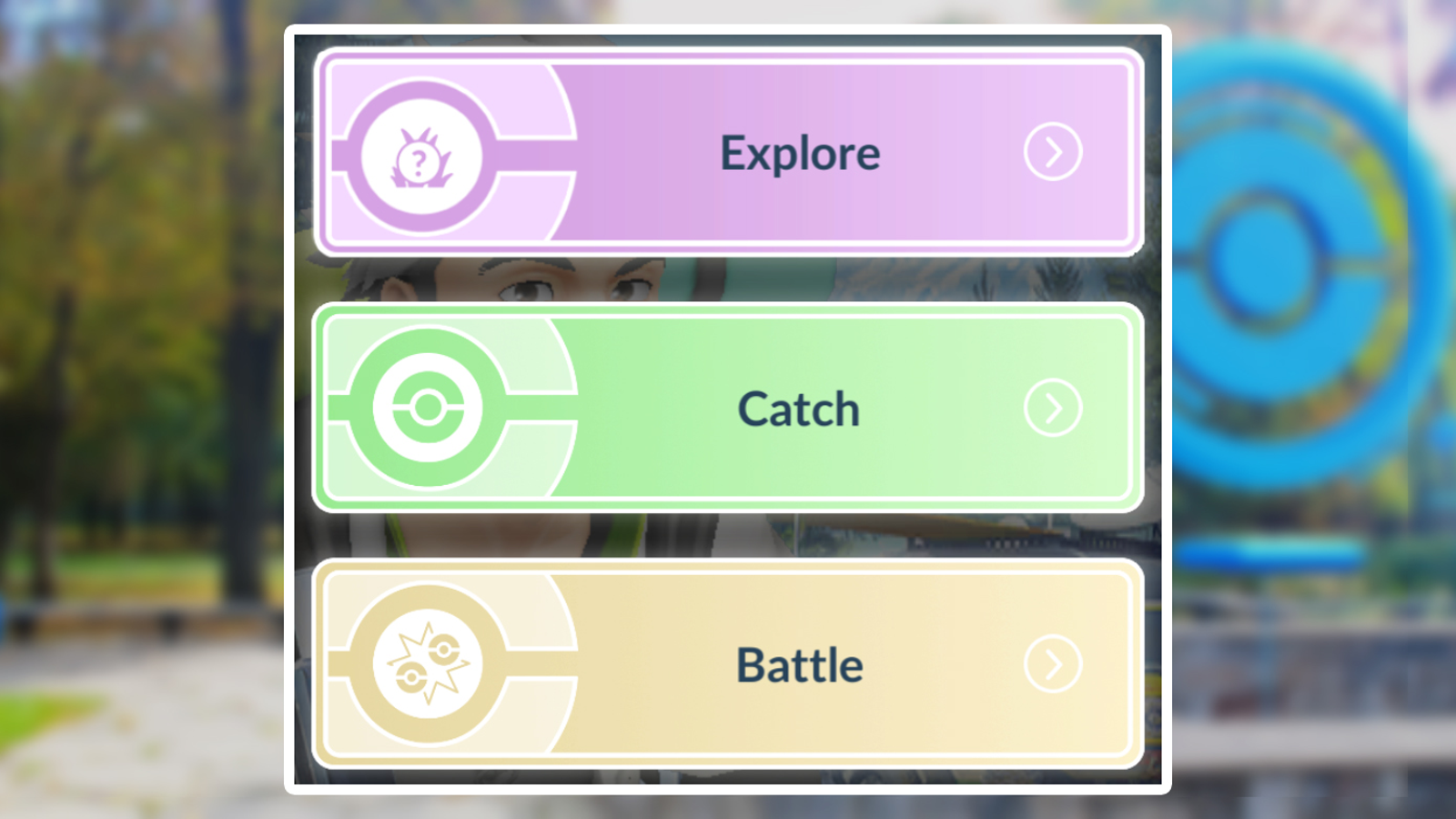 Pokemon GO Choose Your Path selection screen showing different research options