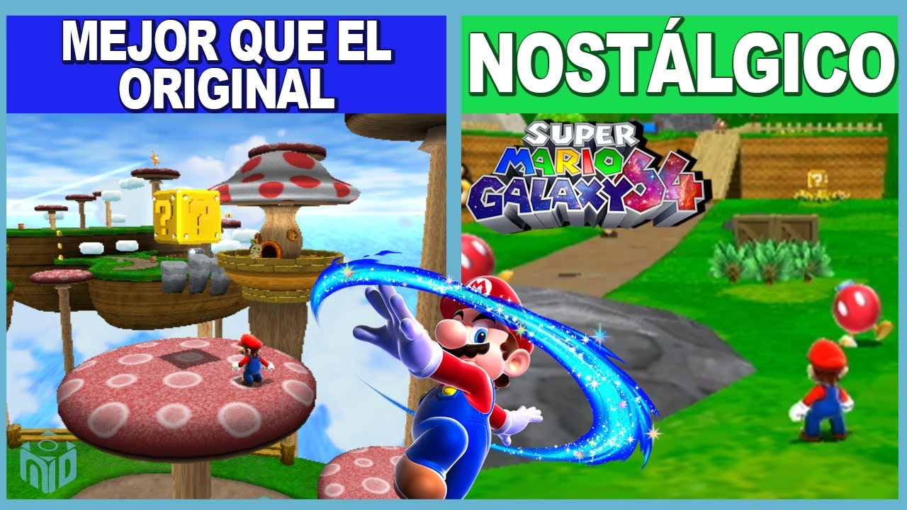Comparison of various Super Mario Galaxy ROM hacks and mods