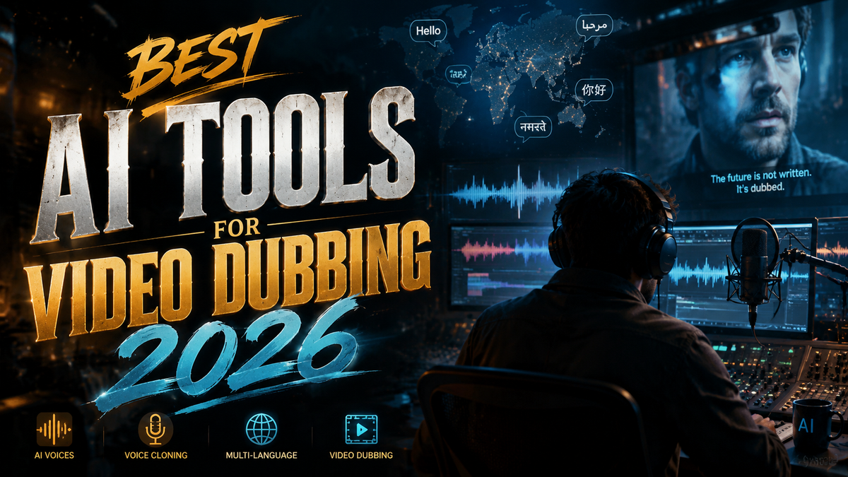 Comparison of AI video dubbing tools interface in 2026