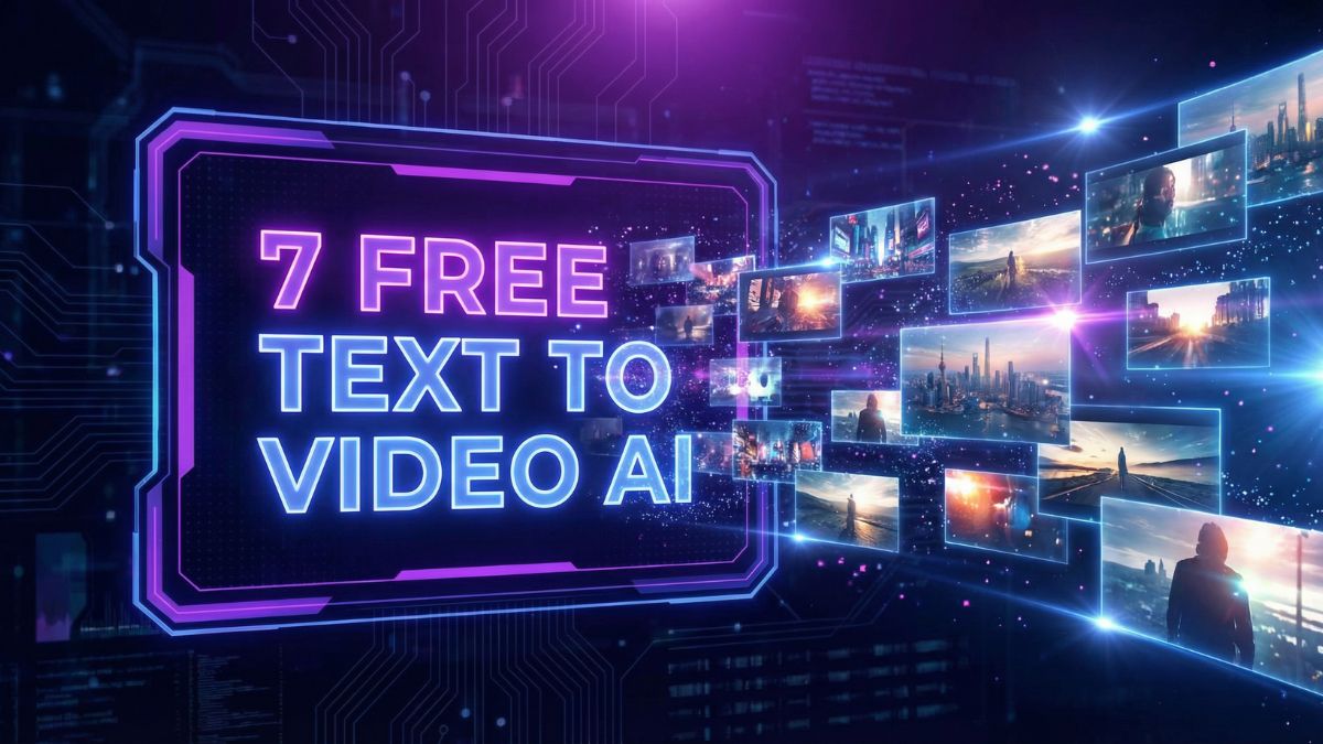 Comparison of free AI text to video tools with no watermark in 2026