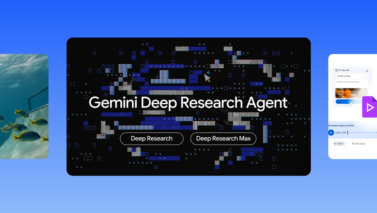 Google AI announcements from April 2026 recap
