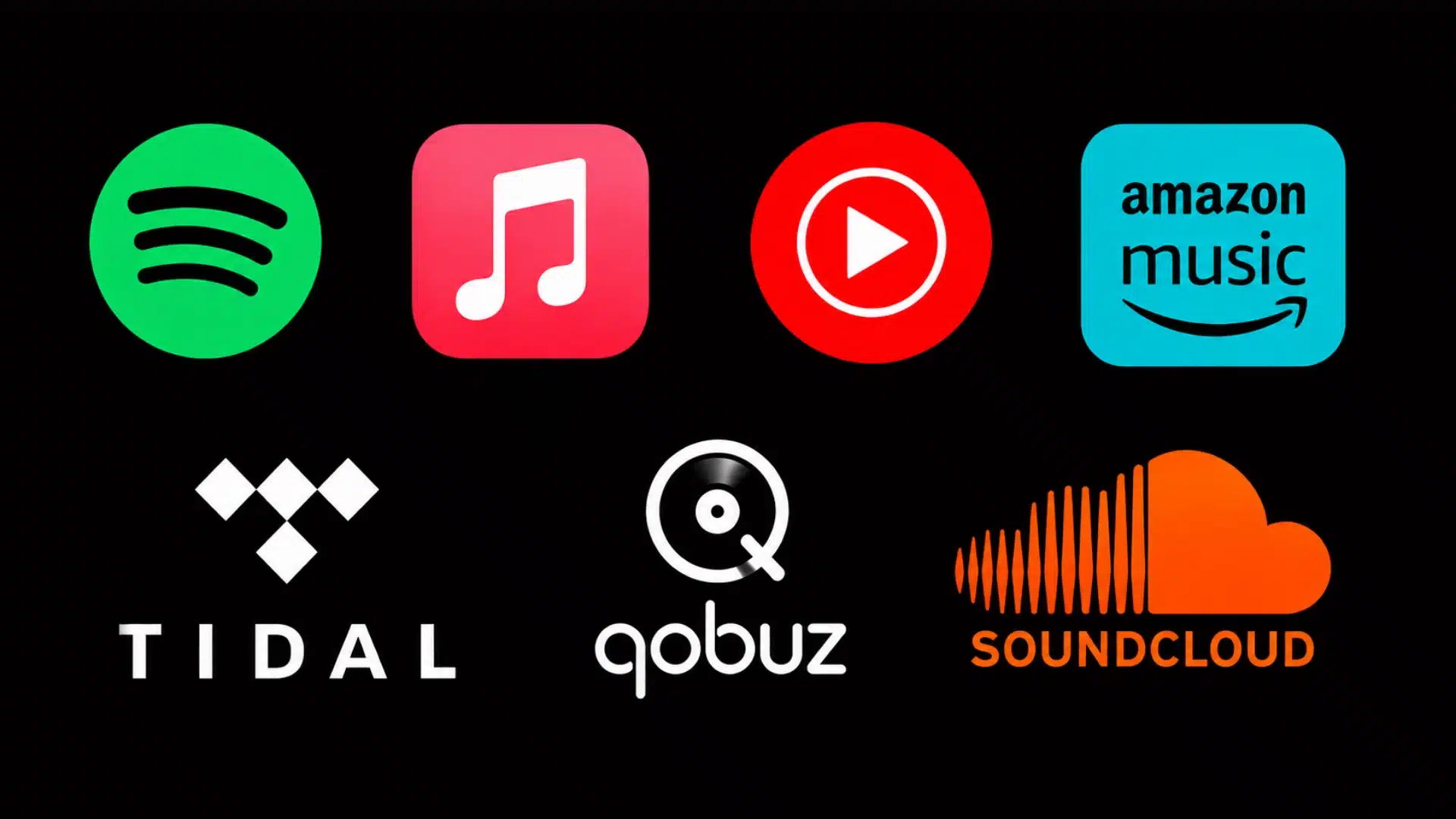 Comparison of different music app interfaces for various listener types