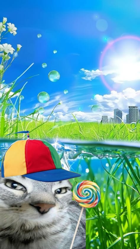 Aesthetic meme wallpaper for mobile lockscreen