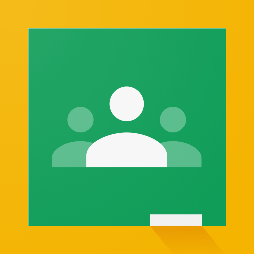 Google Classroom mobile app icon and interface preview