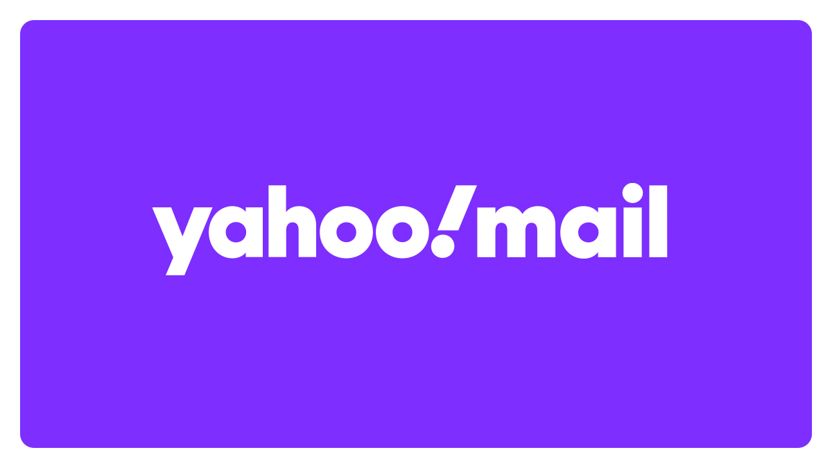 Yahoo Mail login interface showing smart features and security options