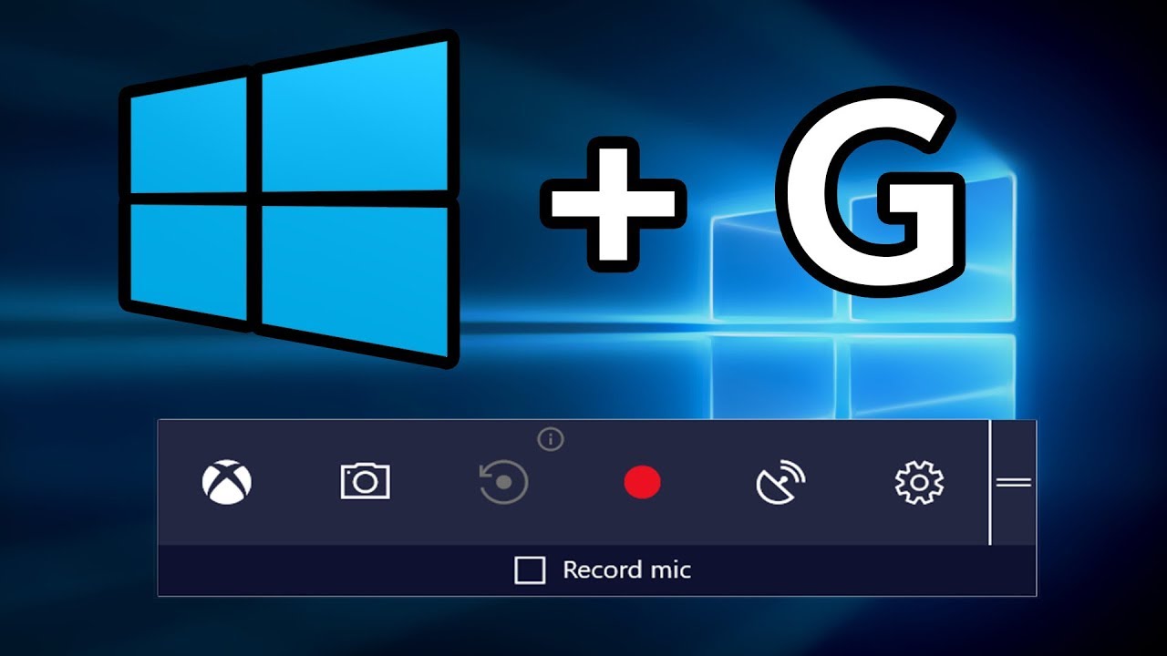 Xbox Game Bar recording interface showing capture settings