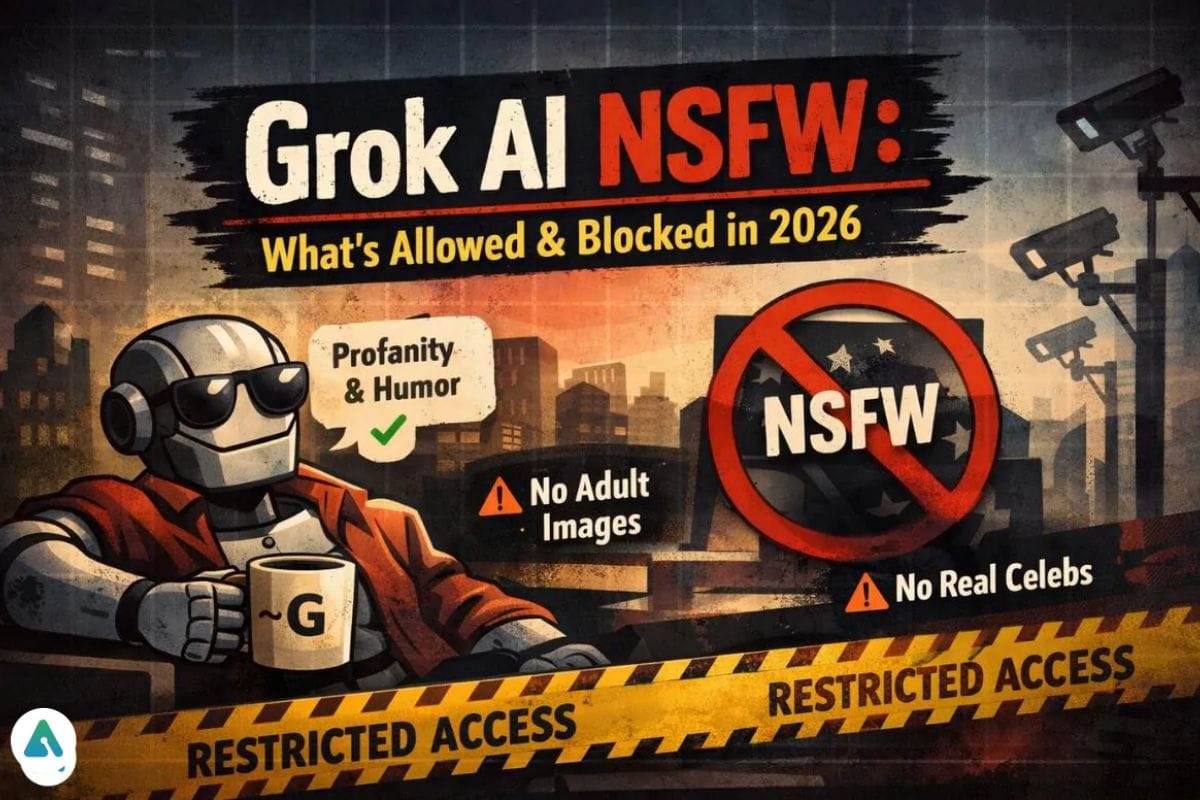 Grok AI NSFW Policy settings interface showing Spicy Mode toggle