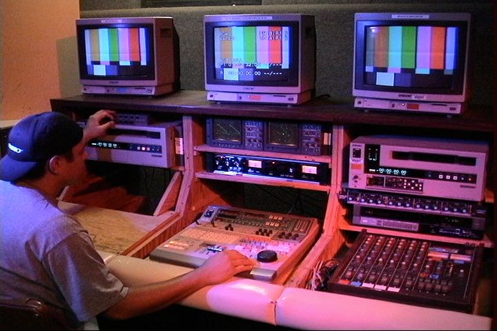 Historical comparison of linear video editing setups