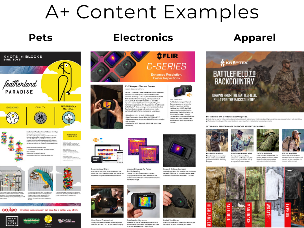 Amazon Brand Story vs A+ Content visual hierarchy