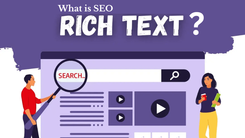 Diagram explaining SEO Rich Text components and website needs