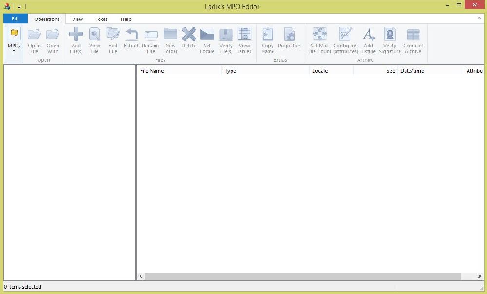 Screenshot of MPQ Editor showing file extraction options