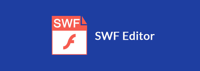 Interface of a modern swf editor showing tag tree and preview