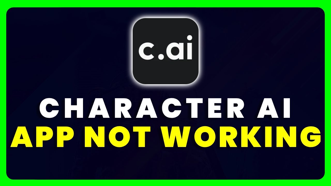 Fixing Character AI app not working on mobile