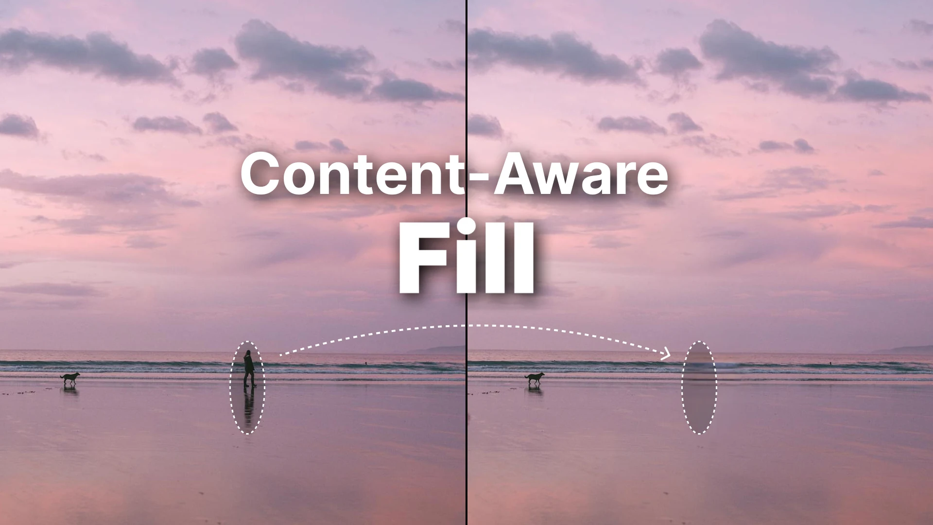 Step by step tutorial for content aware fill in After Effects