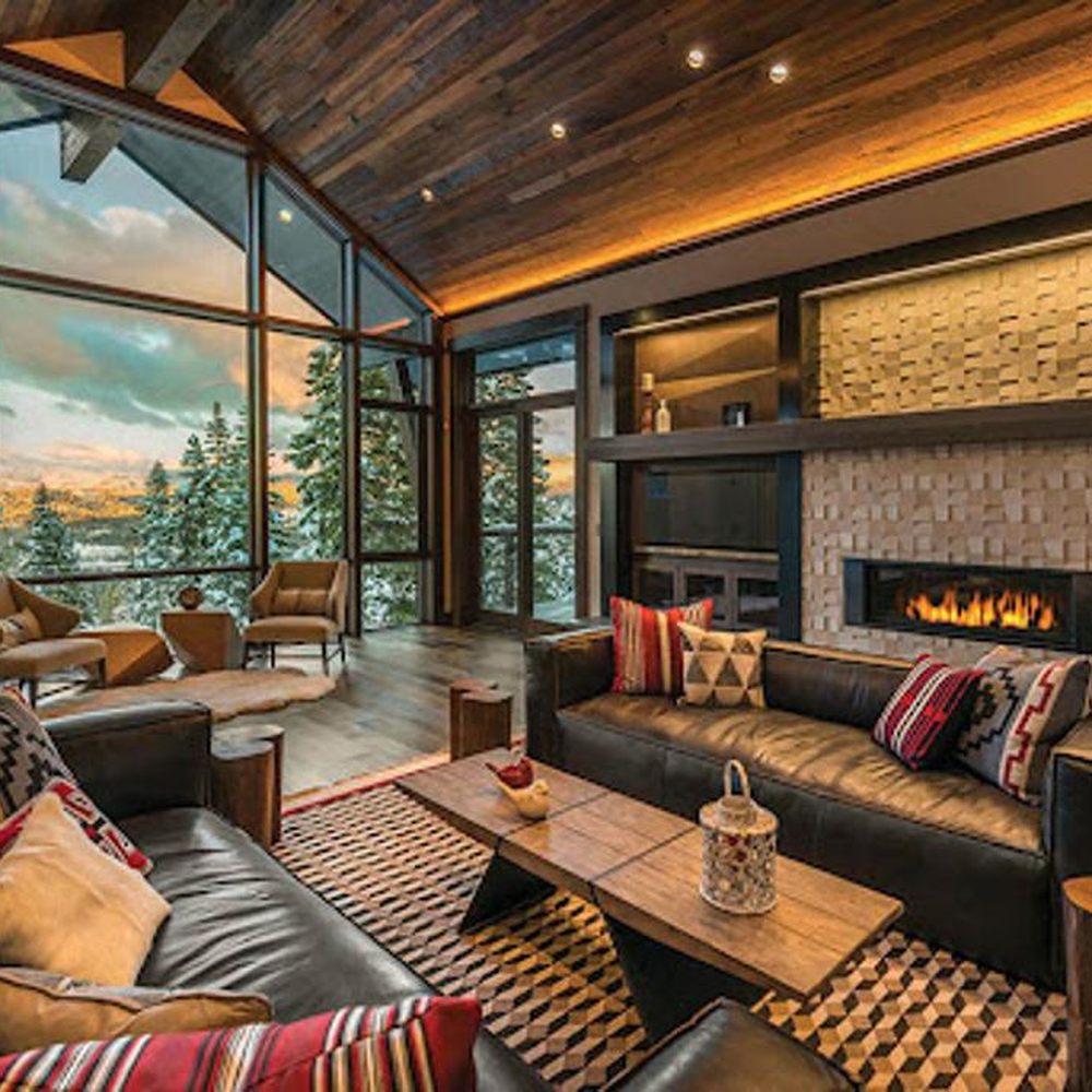 Modern living room design concept in Reno Nevada