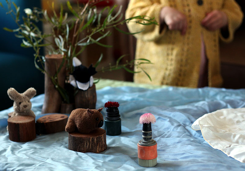 Waldorf Storytelling Ritual with Candle and Shawl