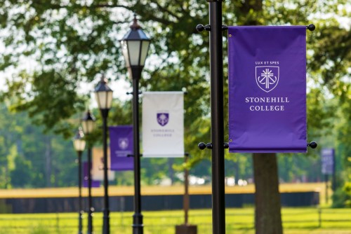 Stonehill College Donahue Hall Ames Mansion Easton MA