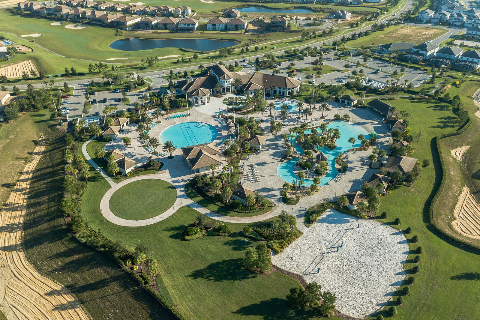Luxury vacation rental home in The Retreat at ChampionsGate