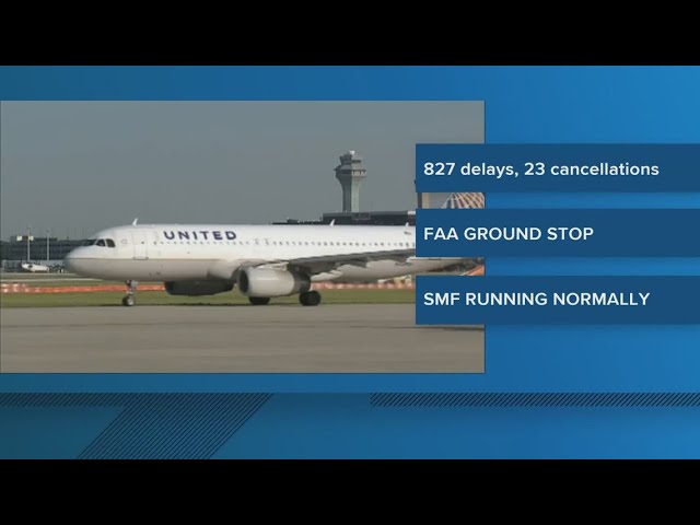 Technology issues groundstop United Airlines flights at major airport