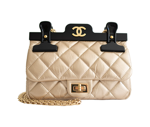 Selection of luxury designer handbags available for rent