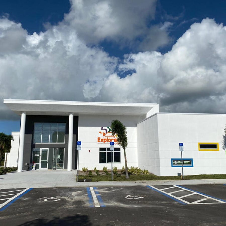 Modern classroom design at Amazing Explorers Academy Viera