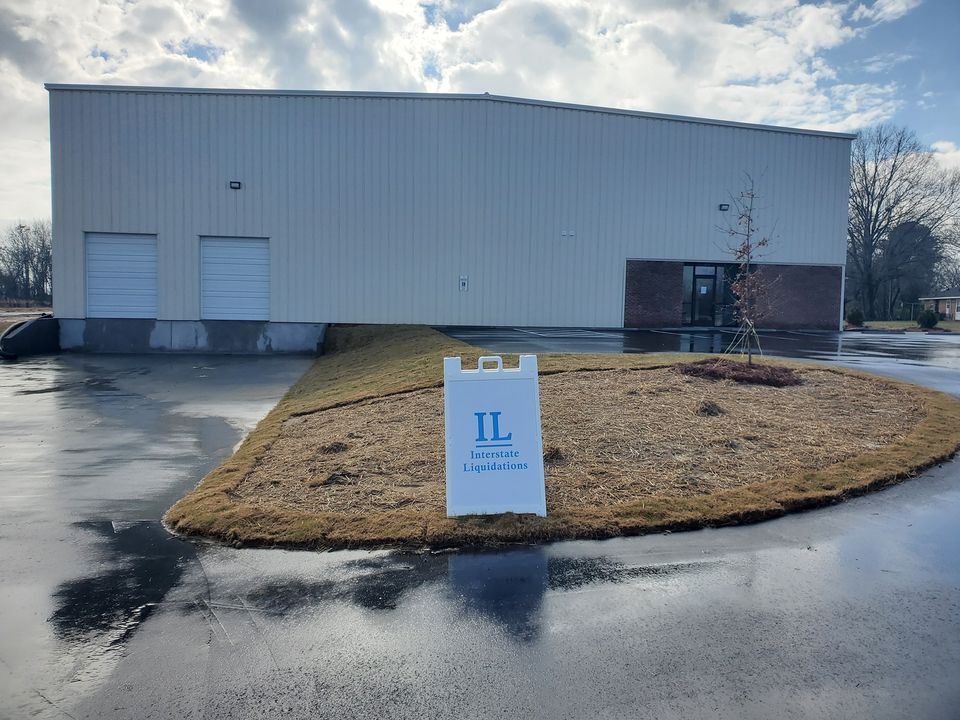 Interstate Liquidations warehouse layout in Dunn NC