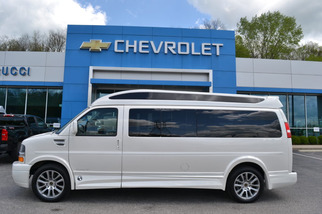 2026 Chevy Explorer 9 Passenger Conversion Van exterior view