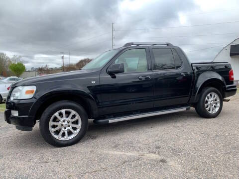 Black Ford Explorer Sport Trac Limited V8